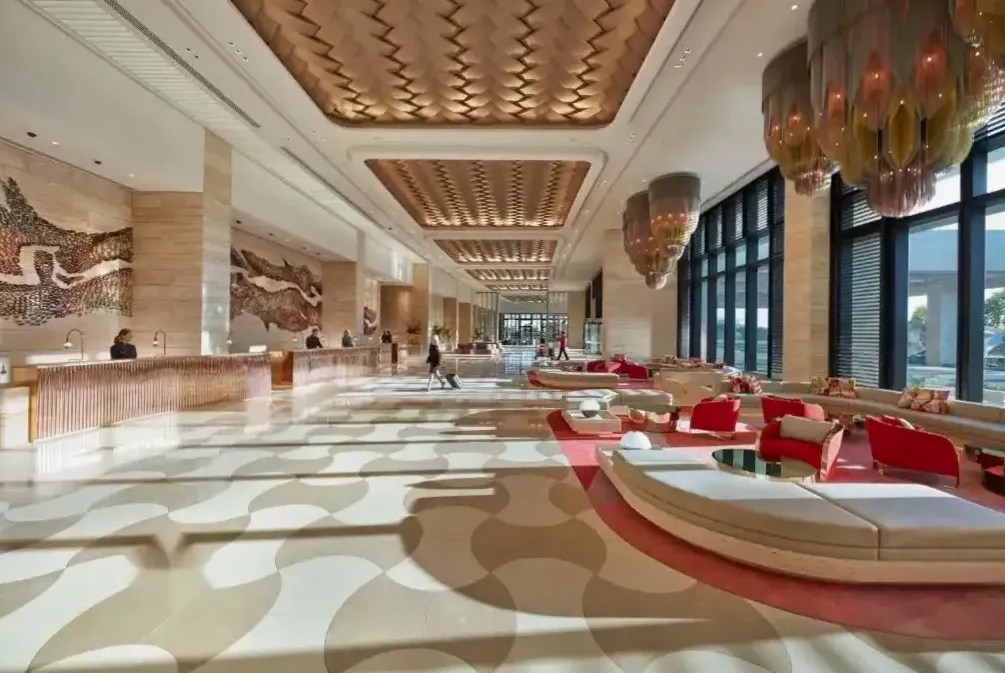Concierge desk planning an itinerary